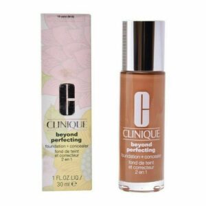 Płynny Podkład do Twarzy Clinique Beyond Perfecting Nº 21 Cream caramel Nº 21-Cream Caramel 30 ml Korektor Twarzy