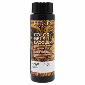 Koloryzacja permanentna Redken Color Gel Lacquers 4NW-maple (3 x 60 ml)