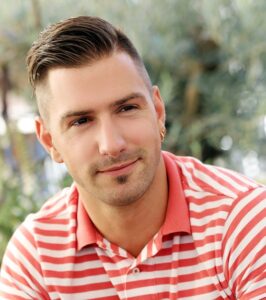Handsome man outdoors