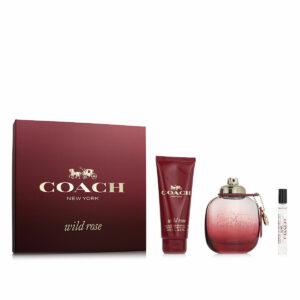Zestaw Perfum dla Kobiet Coach Wild Rose EDP 3 Części