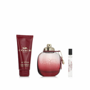 Zestaw Perfum dla Kobiet Coach Wild Rose EDP 3 Części