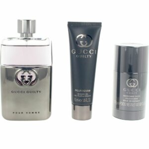 Zestaw Perfum dla Mężczyzn Gucci GUILTY POUR HOMME 3 Części