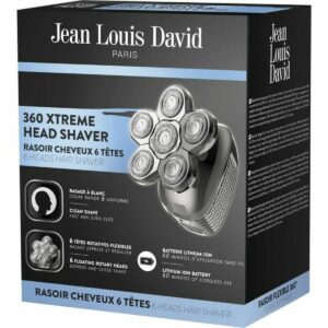 Maszynka do Włosów Jean Louis David JLD 360 XTREME HEAD SHAVER 6 Części