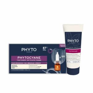 Zestaw do Włosów Phyto Paris PHYTOCYANE 2 Części
