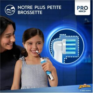 Elektryczna Szczoteczka do Zębów Oral-B D100 KIDS Niebieski Wielokolorowy