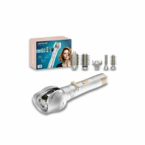 Szczotka o Układania Włosów Cecotec CeramicCare 6in1 Gyro 1000 W Czarny Szary Plastikowy