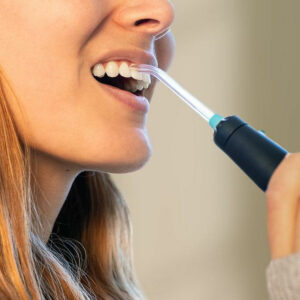 Elektryczna Szczoteczka do Zębów + Irygator Dentystyczny Cecotec ToothCare Jet Clean Niebieski Czarny
