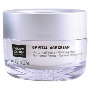 Nawilżający Krem na Dzień Platinum GF Martiderm GF Vital-Age (50 ml) Spf 15 50 ml 400 ml (1 Sztuk)