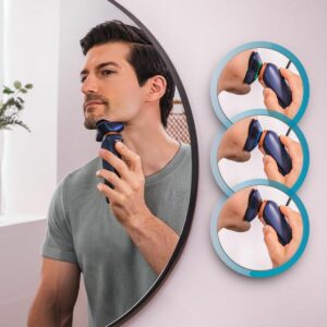 Golarka elektryczna Cecotec PrecisionCare Saphire Pro tytanowa IPX7 baza czyszcząca