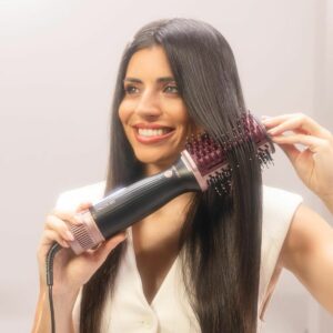 Cecotec Szczotka Suszarka Volumizer Ionic Air DryBold Elite 1200W 3 Temp Czarna