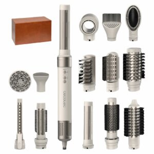 Szczotka o Układania Włosów Cecotec CeramicCare 14in1 AirGlam 1200 W 1400 W Champagne Ceramiczna